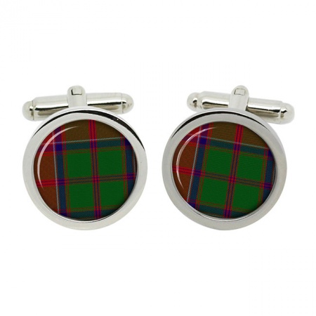 Grant Scottish Tartan Cufflinks in Box