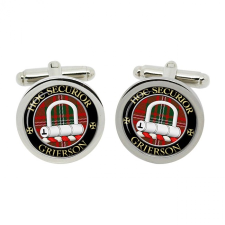 Grierson Scottish Clan Crest Cufflinks