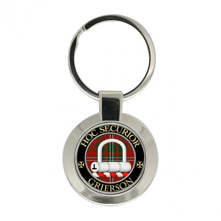 Grierson Scottish Clan Crest Key Ring