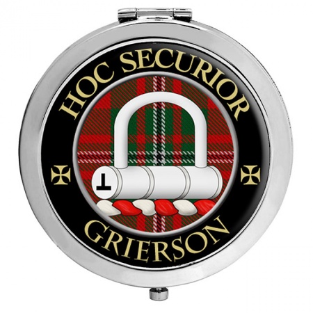 Grierson Scottish Clan Crest Compact Mirror