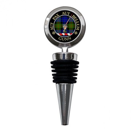 Gunn Scottish Clan Crest Bottle Stopper