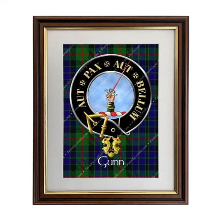 Gunn Scottish Clan Crest Framed Print