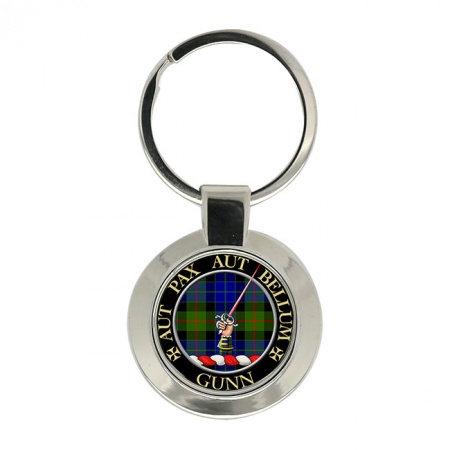 Gunn Scottish Clan Crest Key Ring