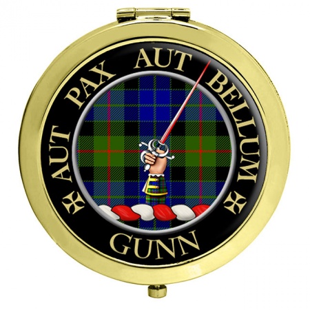 Gunn Scottish Clan Crest Compact Mirror