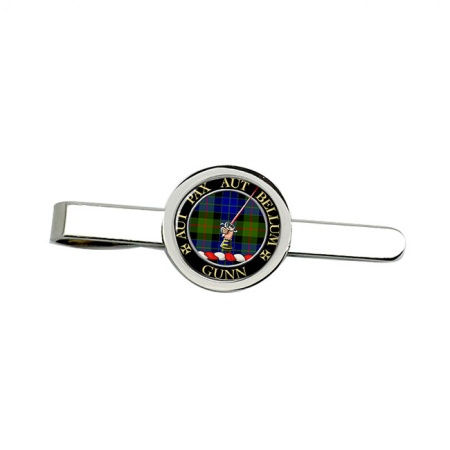 Gunn Scottish Clan Crest Tie Clip