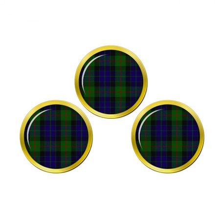 Gunn Scottish Tartan Golf Ball Markers