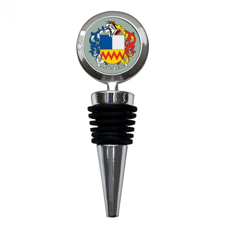 Gustafsson (Sweden) Coat of Arms Bottle Stopper