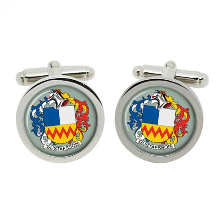 Gustafsson (Sweden) Coat of Arms Cufflinks