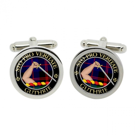 Guthrie Scottish Clan Crest Cufflinks