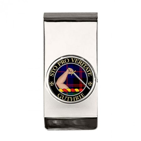 Guthrie Scottish Clan Crest Money Clip