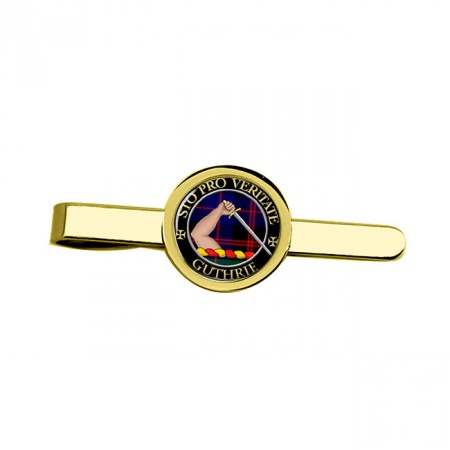 Guthrie Scottish Clan Crest Tie Clip