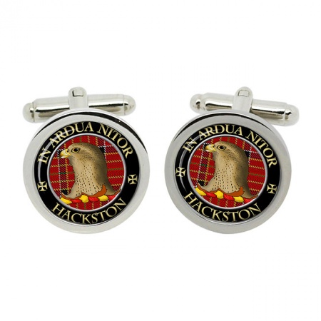 Hackston Scottish Clan Crest Cufflinks