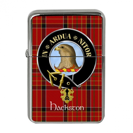 Hackston Scottish Clan Crest Flip Top Lighter