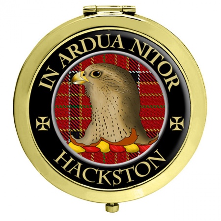 Hackston Scottish Clan Crest Compact Mirror