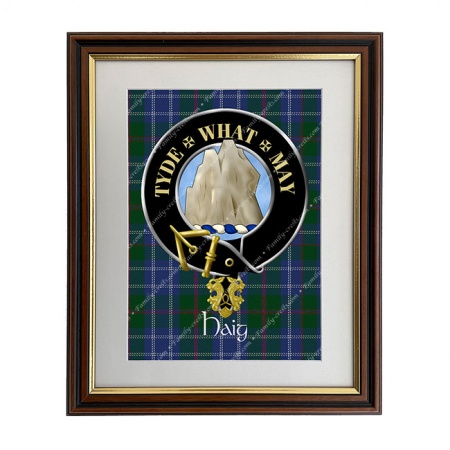 Haig Scottish Clan Crest Framed Print