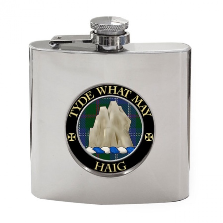 Haig Scottish Clan Crest Hip Flask