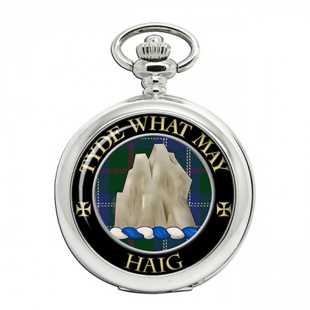 Haig Scottish Clan Crest Pocket Watch