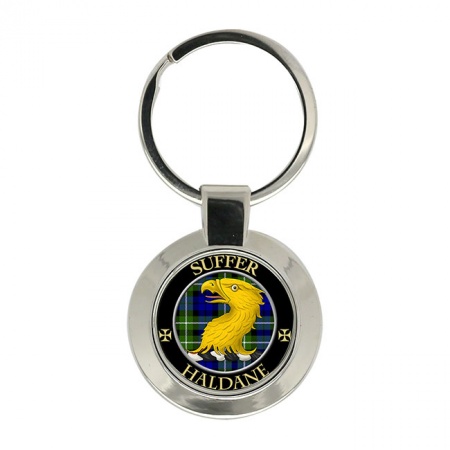 Haldane Scottish Clan Crest Key Ring