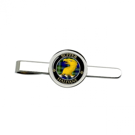 Haldane Scottish Clan Crest Tie Clip