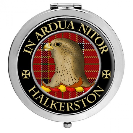 Halkerston Scottish Clan Crest Compact Mirror