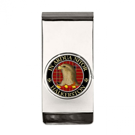 Halkerston Scottish Clan Crest Money Clip