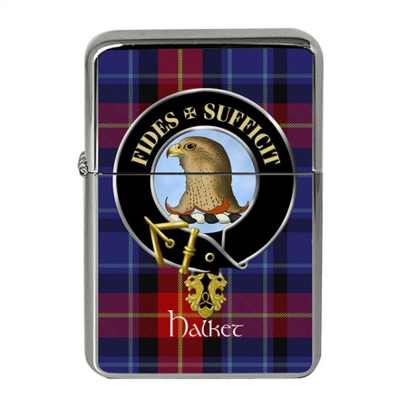 Halket Scottish Clan Crest Flip Top Lighter
