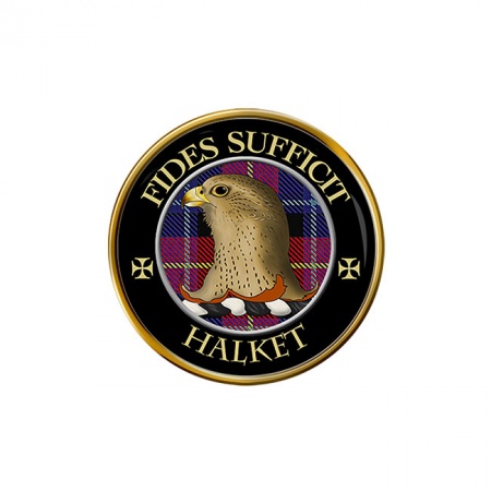 Halket Scottish Clan Crest Pin Badge