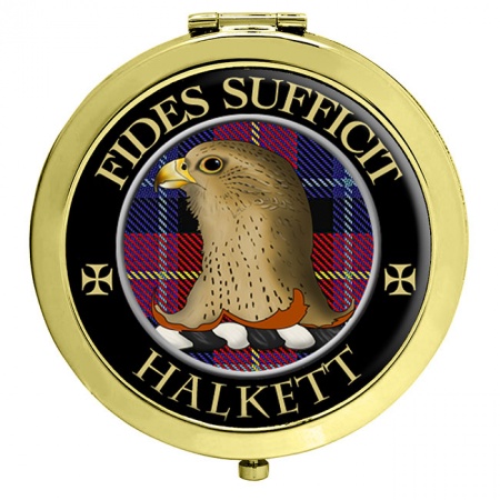 Halkett Scottish Clan Crest Compact Mirror