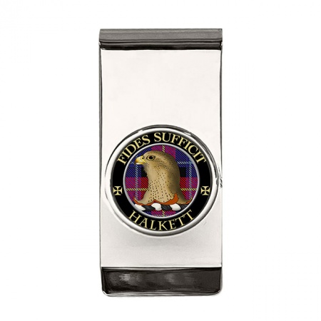 Halkett Scottish Clan Crest Money Clip