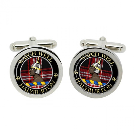 Halyburton Scottish Clan Crest Cufflinks