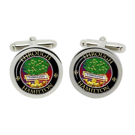 Hamilton Scottish Clan Crest Cufflinks