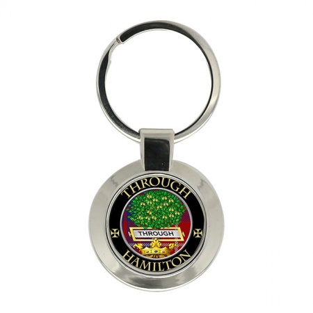 Hamilton Scottish Clan Crest Key Ring