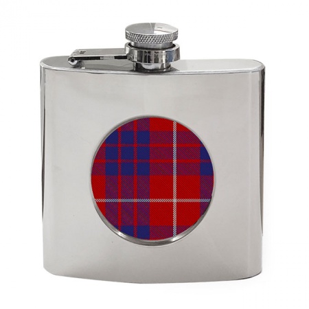 Hamilton Scottish Tartan Hip Flask