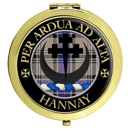 Hannay Scottish Clan Crest Compact Mirror