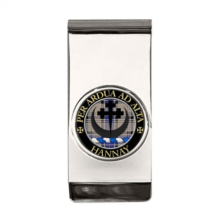 Hannay Scottish Clan Crest Money Clip