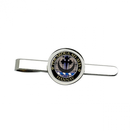 Hannay Scottish Clan Crest Tie Clip