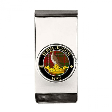 Hay Scottish Clan Crest Money Clip