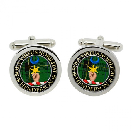 Henderson Scottish Clan Crest Cufflinks