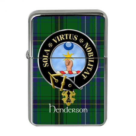 Henderson Scottish Clan Crest Flip Top Lighter