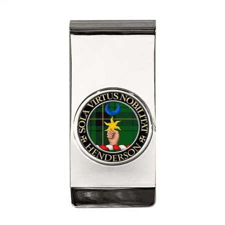 Henderson Scottish Clan Crest Money Clip