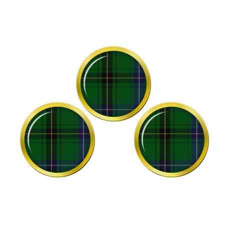 Henderson Scottish Tartan Golf Ball Markers