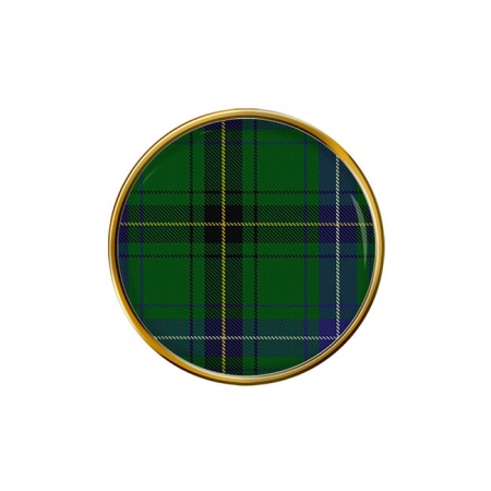 Henderson Scottish Tartan Pin Badge