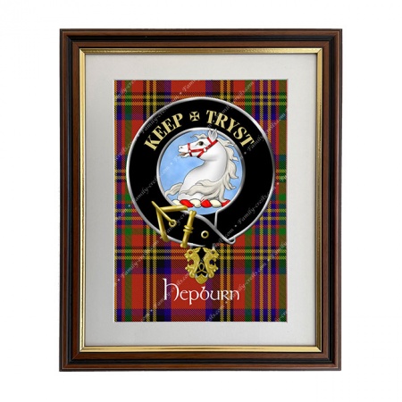 Hepburn Scottish Clan Crest Framed Print