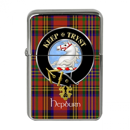 Hepburn Scottish Clan Crest Flip Top Lighter