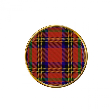 Hepburn Scottish Tartan Pin Badge