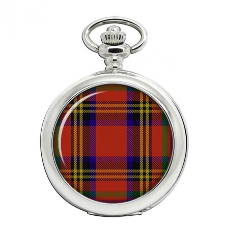 Hepburn Scottish Tartan Pocket Watch