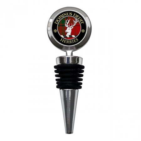 Herries Scottish Clan Crest Bottle Stopper