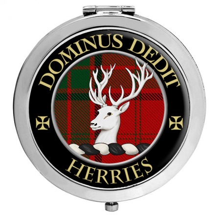 Herries Scottish Clan Crest Compact Mirror