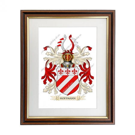 Hoffman (Germany) Coat of Arms Framed Print