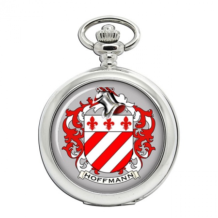Hoffman (Germany) Coat of Arms Pocket Watch